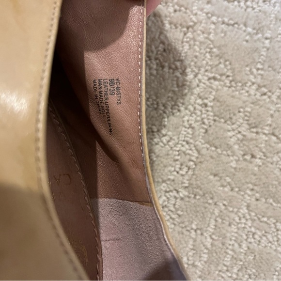 Vince Camuto Women's Tan Peep-Toe Heels size 39 - Picture 4 of 8